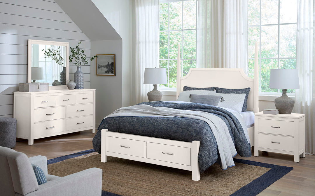 Tide & Timber - Pencil Post Storage Bed - Roberts Furniture & Mattress (Yorktown, VA)
