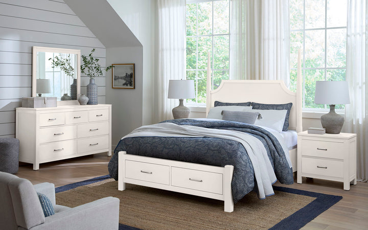 Tide & Timber - Pencil Post Storage Bed - Roberts Furniture & Mattress (Yorktown, VA)