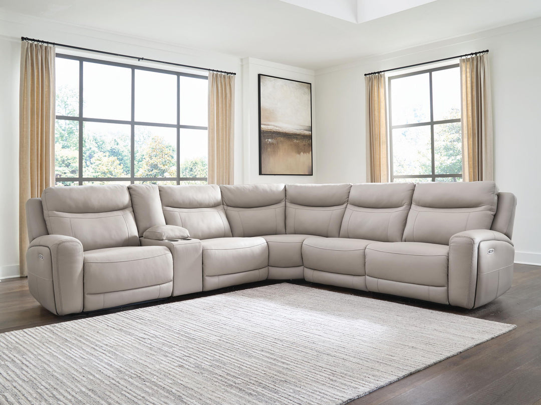 Gravier - Reclining Sectional - Roberts Furniture & Mattress (Yorktown, VA)