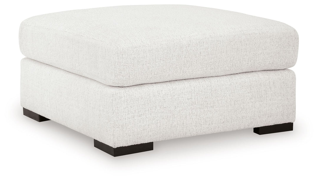 Misty-Lakes - Oversized Accent Ottoman - Chalk - Roberts Furniture & Mattress (Yorktown, VA)