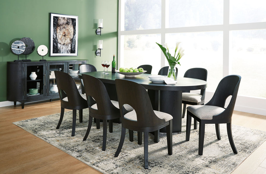 Rowanbeck - Dining Room Set - Roberts Furniture & Mattress (Yorktown, VA)