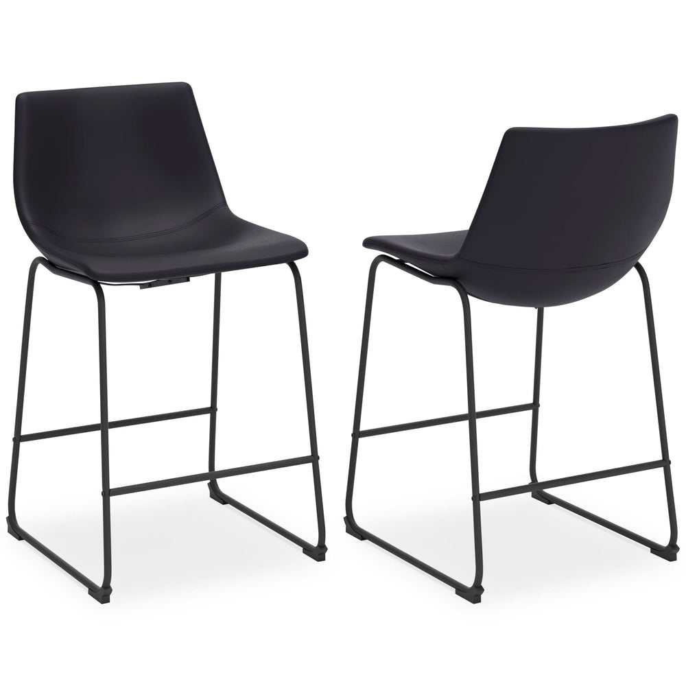Centiar - Upholstered Barstool (Set of 2) - Roberts Furniture & Mattress (Yorktown, VA)