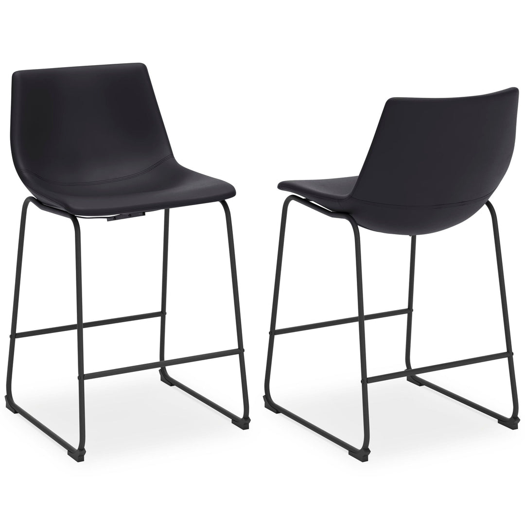 Centiar - Upholstered Barstool (Set of 2) - Roberts Furniture & Mattress (Yorktown, VA)