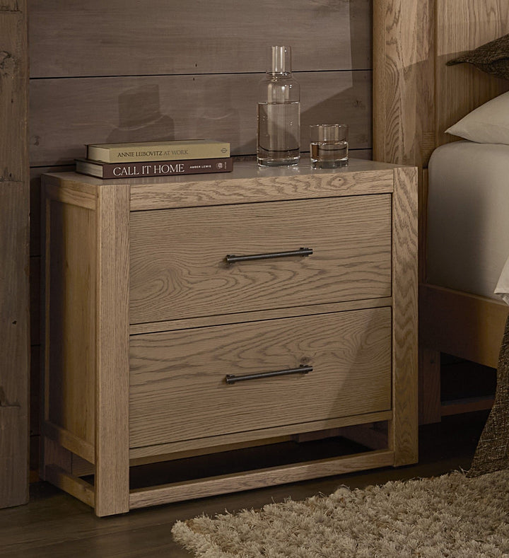 Lodge & Loft - 2 Drawer Nightstand