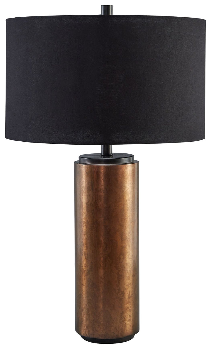 Hildry - Metal Table Lamp  - Antique Brass Finish