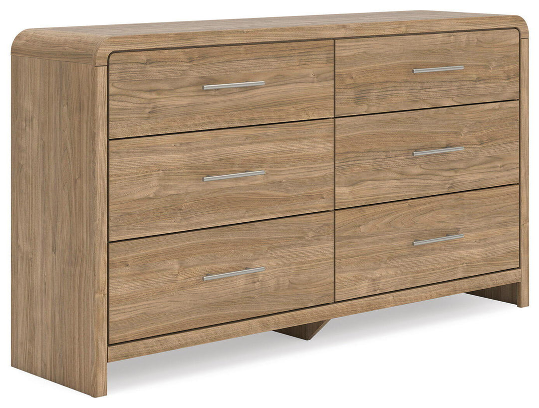 Gramburg - Six Drawer Dresser - Roberts Furniture & Mattress (Yorktown, VA)