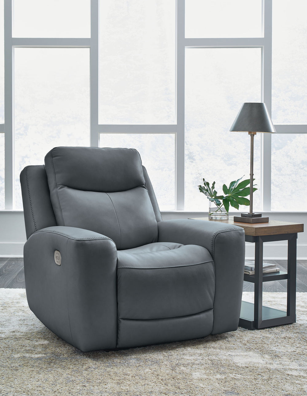 Mindanao - Pwr Recliner/Adj Headrest - Roberts Furniture & Mattress (Yorktown, VA)