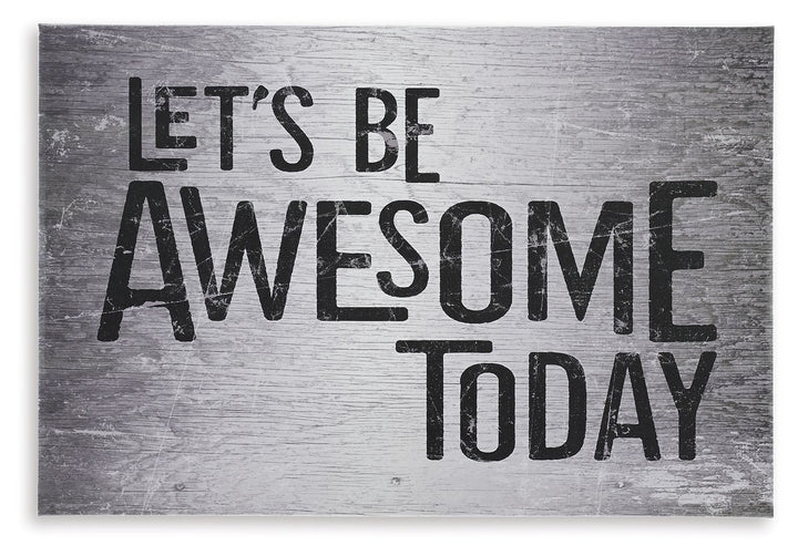 Dominy - Wall Art - Black / White