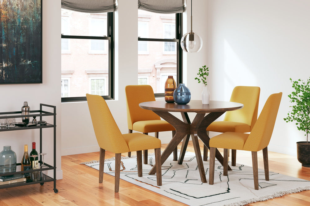 Lyncott - Dining Room Table Set - Roberts Furniture & Mattress (Yorktown, VA)