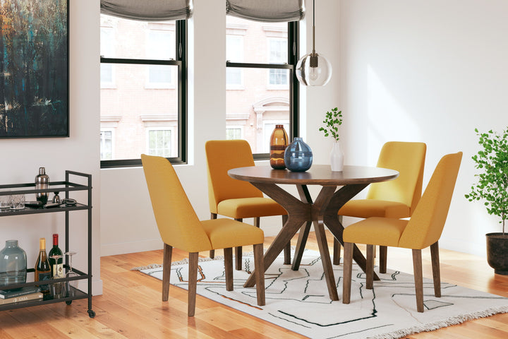Lyncott - Dining Room Table Set - Roberts Furniture & Mattress (Yorktown, VA)