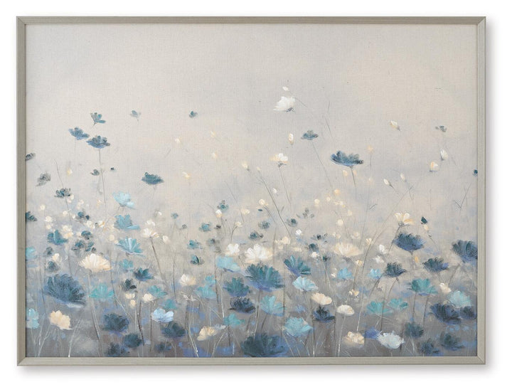 Claydale - Wall Art - Gray / Blue / White