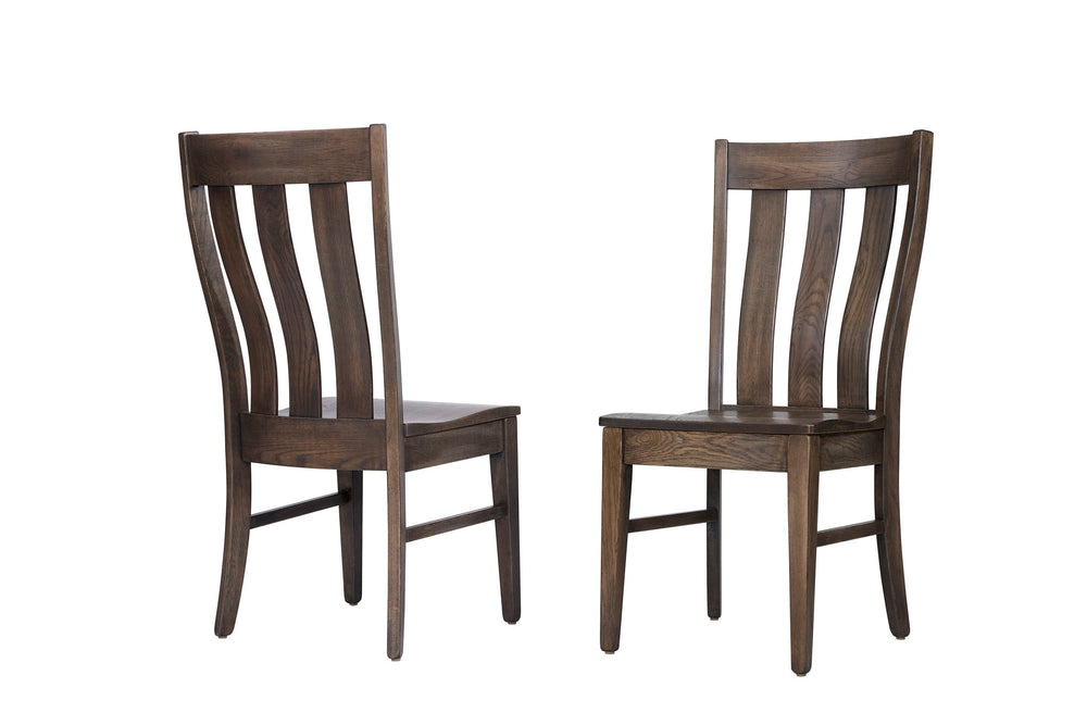 Dovetail - Vertical Slat Dining Chair - Roberts Furniture & Mattress (Yorktown, VA)