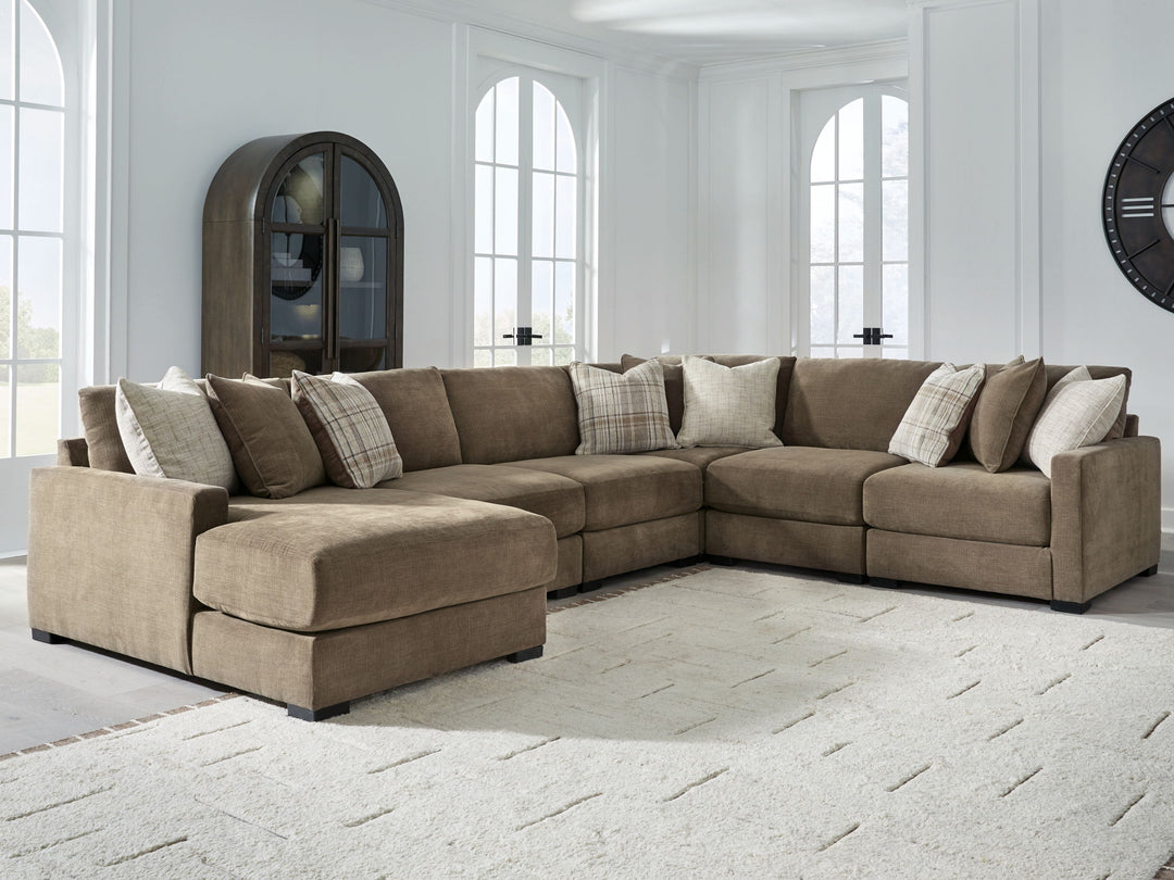 Camellia-Court - Sectional - Roberts Furniture & Mattress (Yorktown, VA)