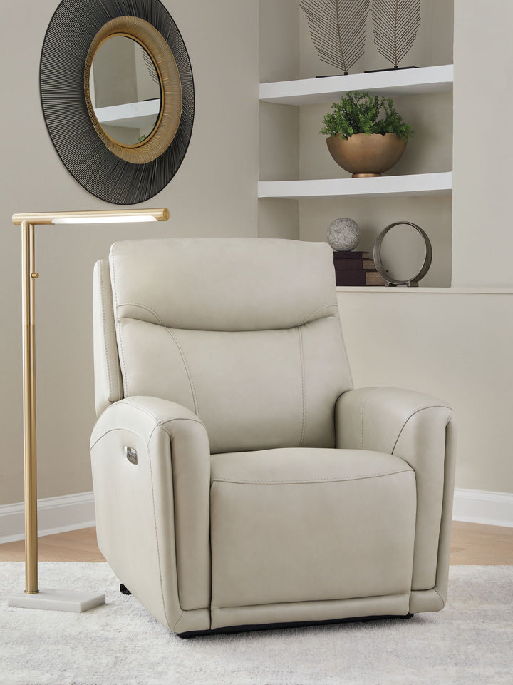Pincara - Power AutoGlide Recliner With Adjustable Headrest - Roberts Furniture & Mattress (Yorktown, VA)