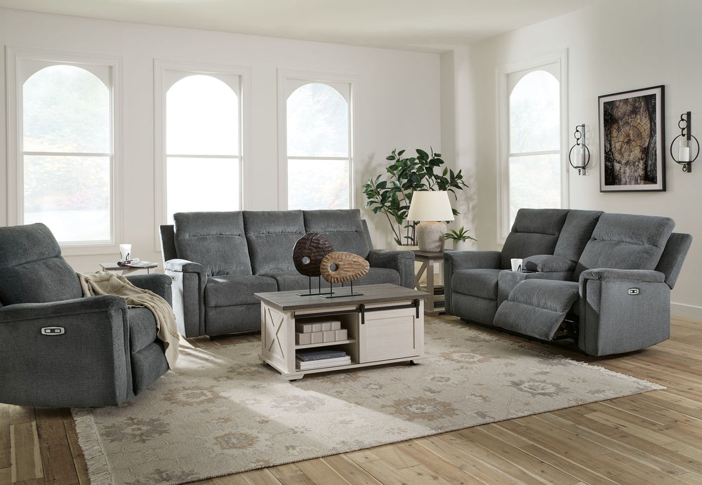 Barnsana - Reclining Living Room Set - Roberts Furniture & Mattress (Yorktown, VA)