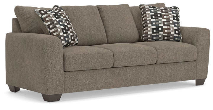 Triston-Peaks - Sofa - Suede - Roberts Furniture & Mattress (Yorktown, VA)