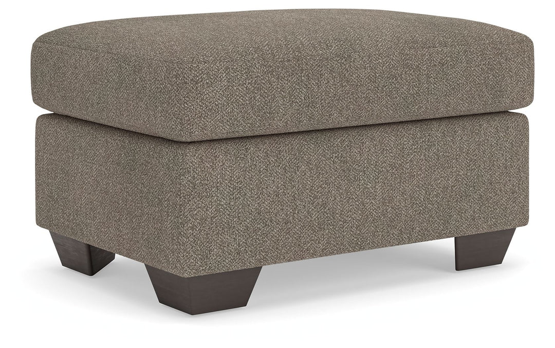 Triston-Peaks - Ottoman - Suede - Roberts Furniture & Mattress (Yorktown, VA)