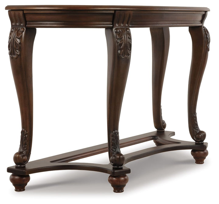 Norcastle - Sofa Table - Dark Brown
