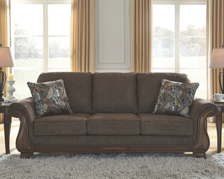 Miltonwood - Sofa - Teak - Roberts Furniture & Mattress (Yorktown, VA)