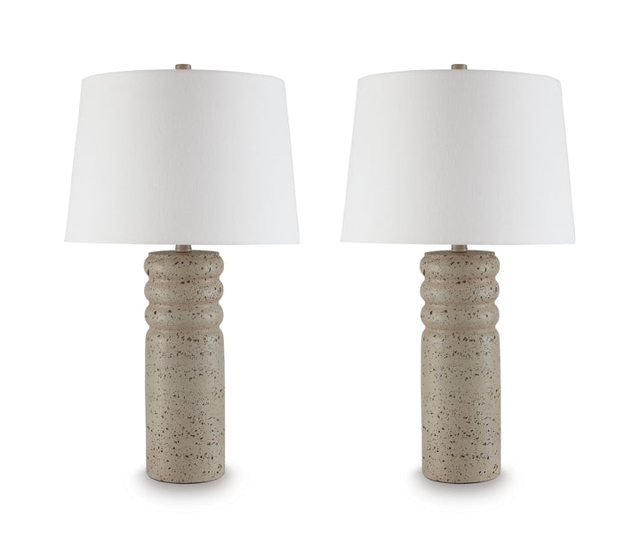 Callbrook - Poly Table Lamp (Set of 2) - Beige