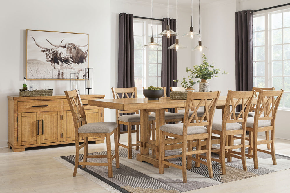 Havonplane - Counter Dining Set - Roberts Furniture & Mattress (Yorktown, VA)