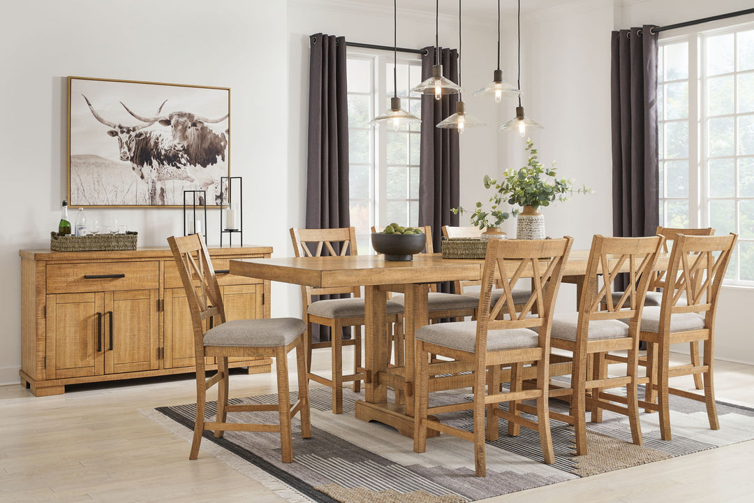 Havonplane - Counter Dining Set - Roberts Furniture & Mattress (Yorktown, VA)
