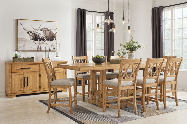 Havonplane - Counter Dining Set - Roberts Furniture & Mattress (Yorktown, VA)