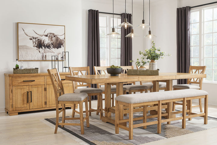 Havonplane - Counter Dining Set - Roberts Furniture & Mattress (Yorktown, VA)