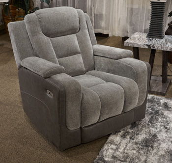 Mixed Motion - Power Recliner With Adjustable Headrest - Roberts Furniture & Mattress (Yorktown, VA)
