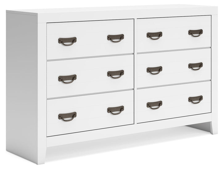 Binterglen - Dresser - White