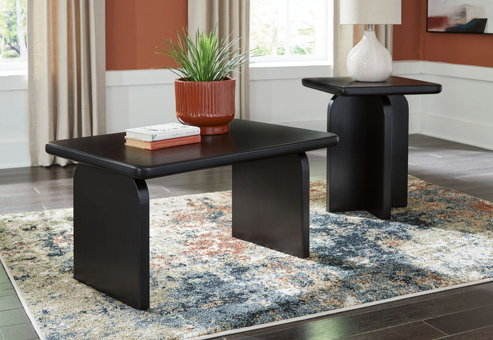 Mitchalli - Occasional Table Set (Set of 2) - Black