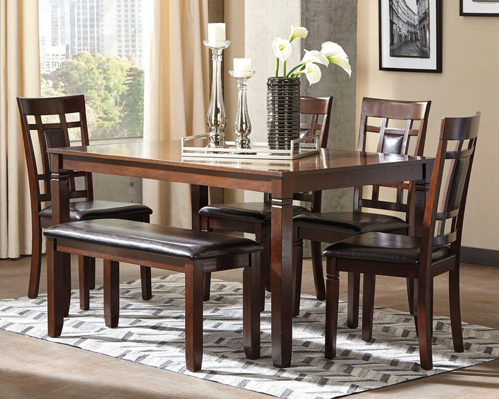 Bennox - Dining Room Table Set (Set of 6) - Brown