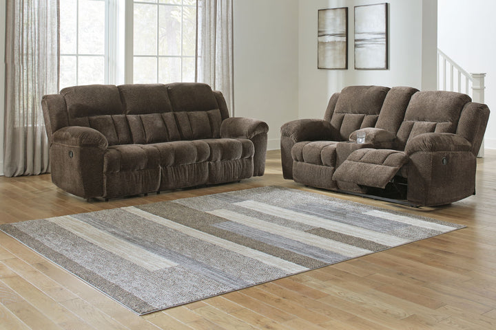 Frohn - Reclining Living Room Set - Roberts Furniture & Mattress (Yorktown, VA)