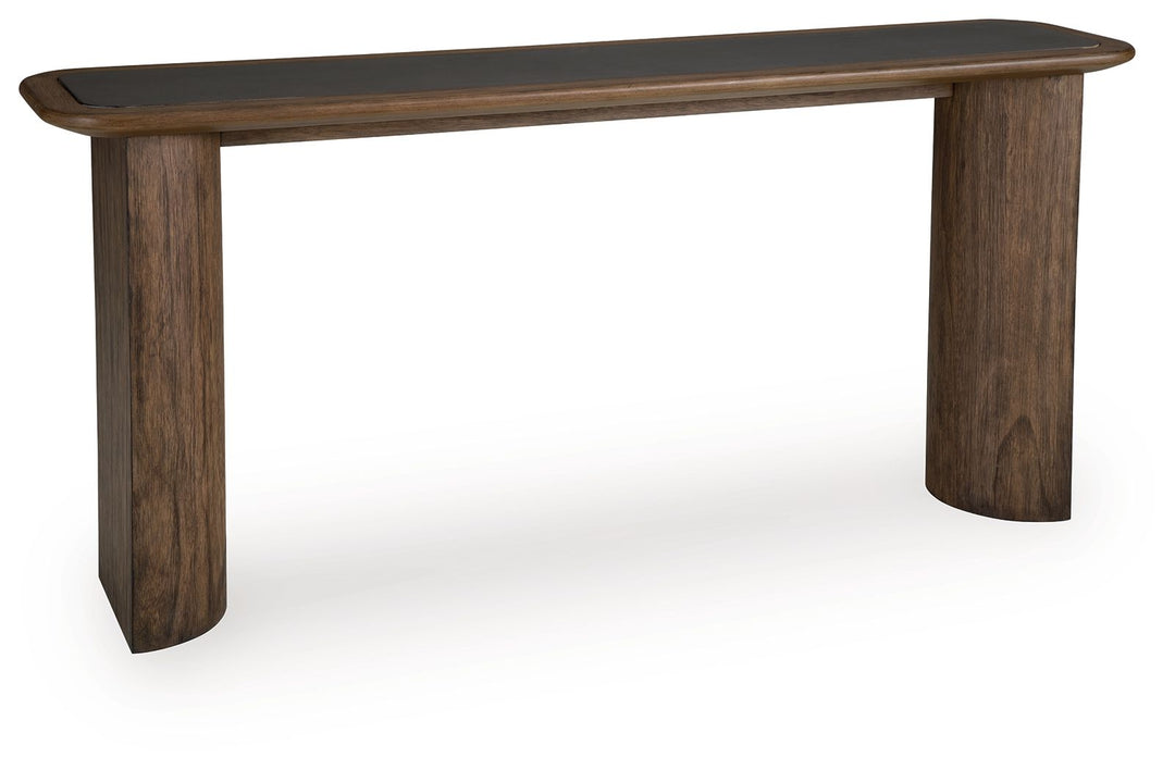 Dontayne - Sofa Table - Warm Brown - Roberts Furniture & Mattress (Yorktown, VA)
