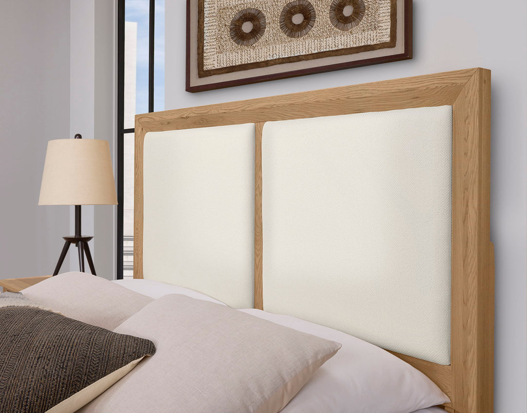 Custom Express - Upholstered Bed - Linen - Roberts Furniture & Mattress (Yorktown, VA)
