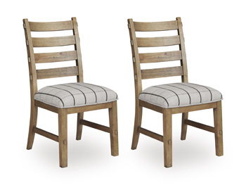 Ridgester - Dining Upholstered Side Chair (Set of 2) - Roberts Furniture & Mattress (Yorktown, VA)