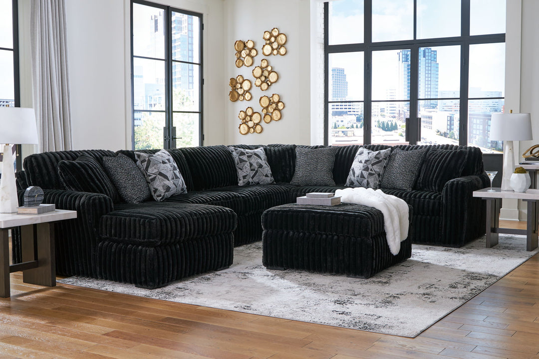 Midnight-Madness - Sectional Set - Roberts Furniture & Mattress (Yorktown, VA)