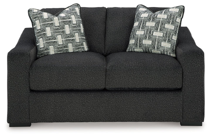 Wryenlynn - Loveseat - Onyx