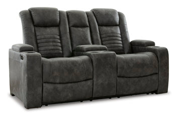 Soundcheck Power Reclining Loveseat with Console