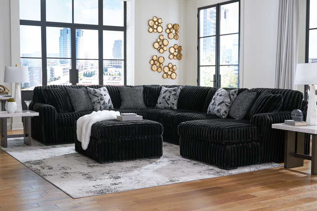 Midnight-Madness - Sectional Set - Roberts Furniture & Mattress (Yorktown, VA)