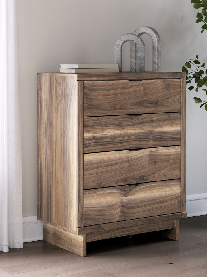 Chirason - Four Drawer Chest - Brown