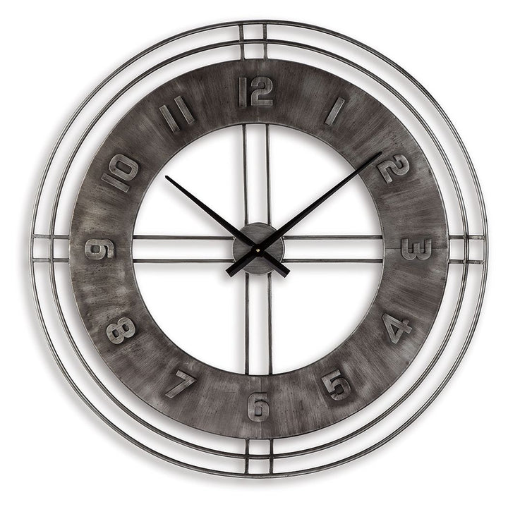 Ana Sofia - Wall Clock - Antique Gray