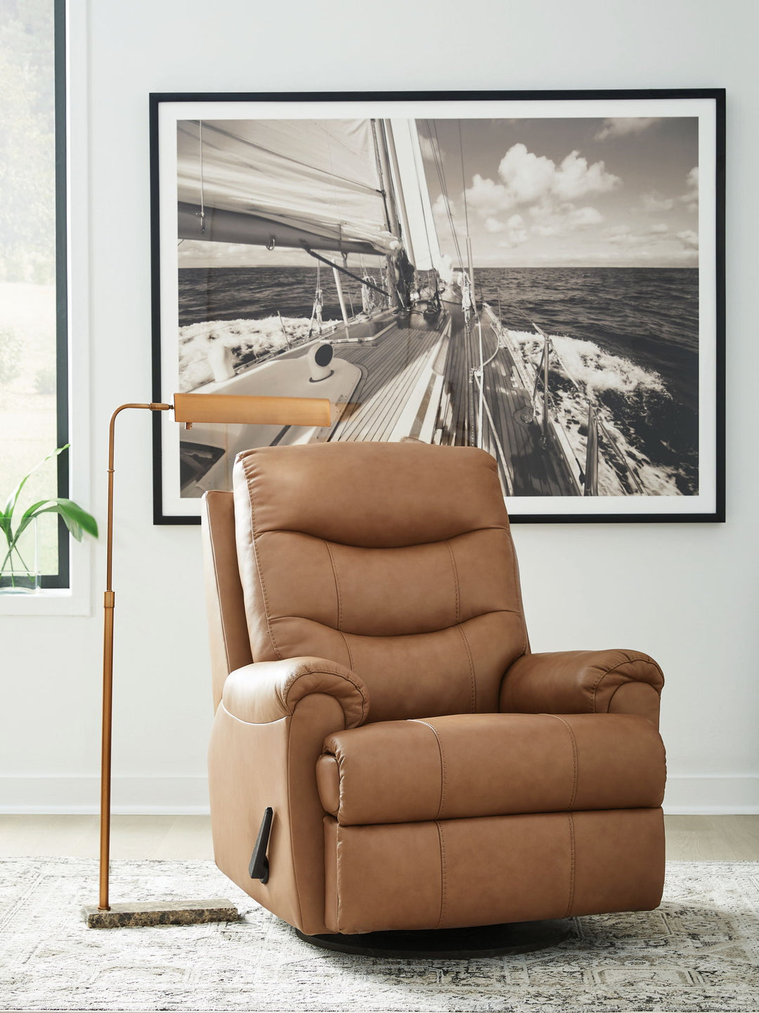 Flynwood - Swivel Glider Recliner - Roberts Furniture & Mattress (Yorktown, VA)
