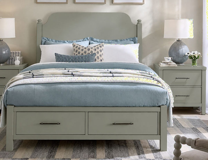 Pure Maple - Poster Storage Bed