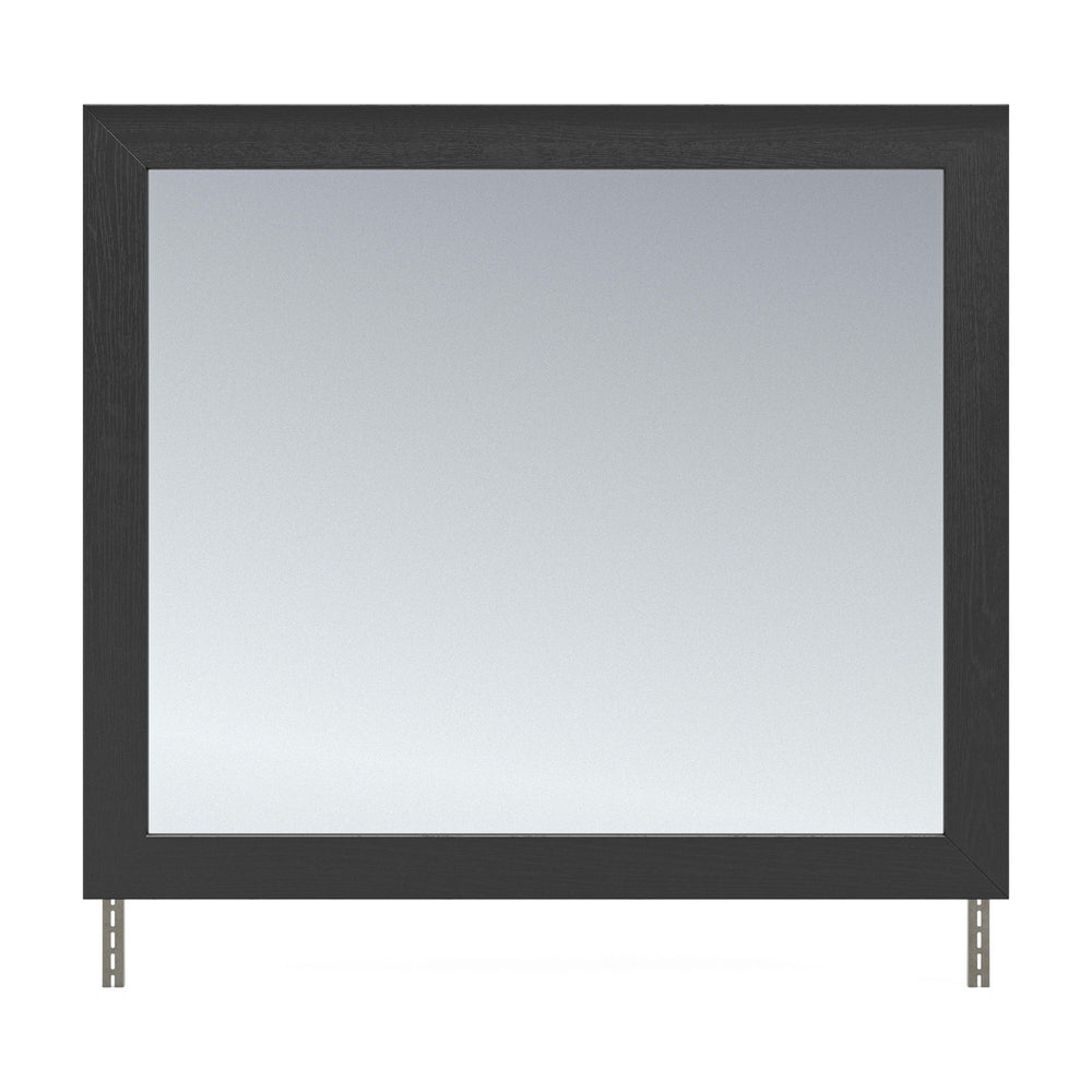 Stabotta - Bedroom Mirror - Black - Roberts Furniture & Mattress (Yorktown, VA)