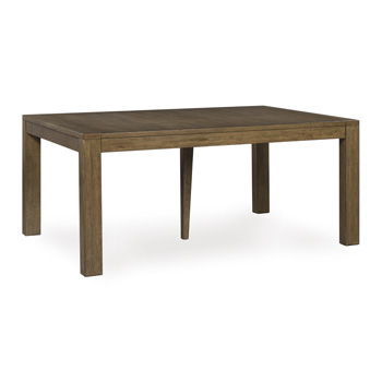 Marxmore - Rectangular Dining Room Butterfly Extension Table - Brown - Roberts Furniture & Mattress (Yorktown, VA)
