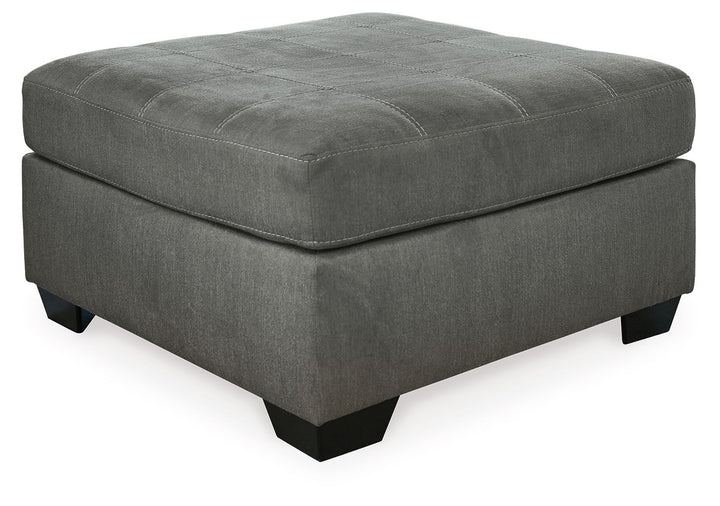 Pitkin - Oversized Accent Ottoman - Slate - Roberts Furniture & Mattress (Yorktown, VA)