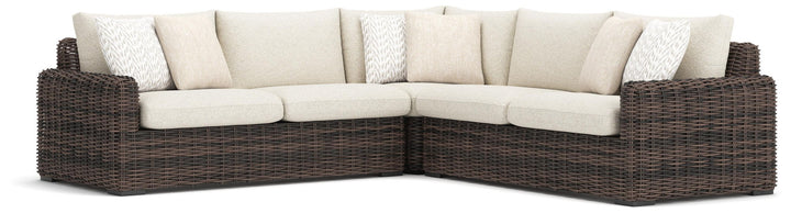 Kimora - Outdoor Sectional - Roberts Furniture & Mattress (Yorktown, VA)