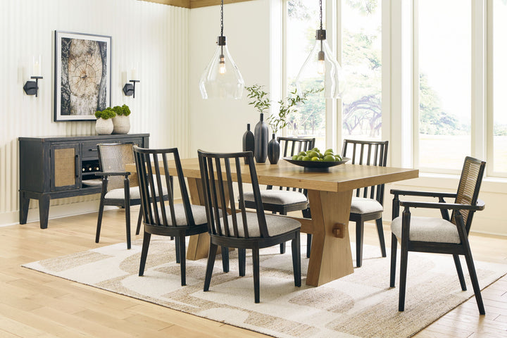 Galliden - Rectangular Dining Room Set - Roberts Furniture & Mattress (Yorktown, VA)