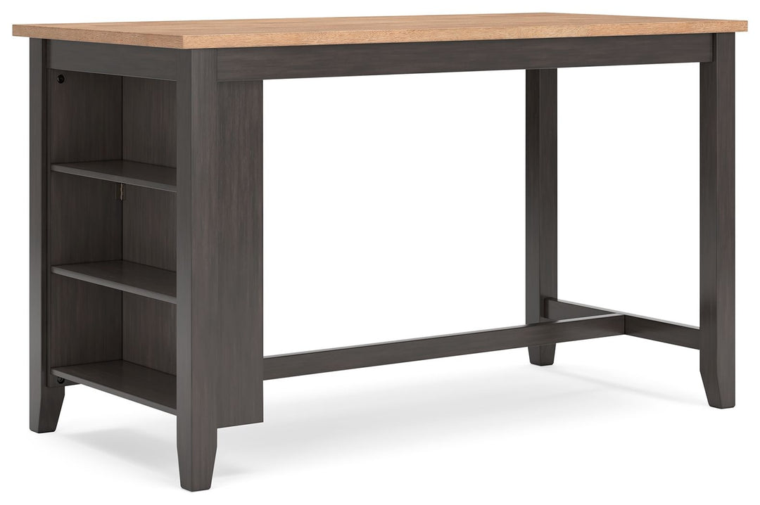 Gesthaven - Rectangular Dining Room Counter Set - Roberts Furniture & Mattress (Yorktown, VA)